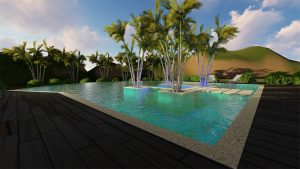 Pool and spa designs in Panama