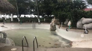 Pool remodeling in Potrero beach, Guanacaste